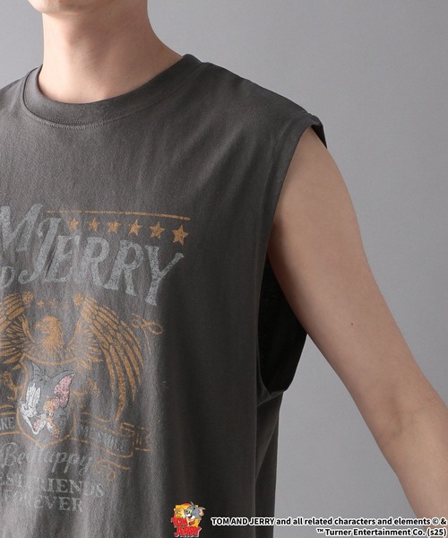 RAGEBLUE（レイジブルー）の「【WEB限定】ヴィンテージライク/アソートキャラノースリーブ（タンクトップ・メンズ・ダークグレー/その他19/オフホワイト/ブラック・MEDIUM/LARGE）」の22枚目の写真