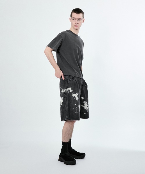 ꧁꧂belper パンツ Lee x BELPER x M】PAINT PAINTER BUGGY PANTS（デニムパンツ