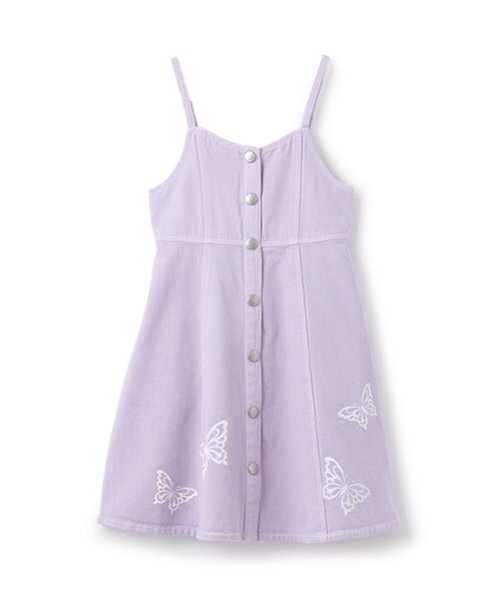 専用　アナスイミニ　短丈Tシャツ＋ジャンパースカート　140 短丈Tシャツ＋ジャンパースカート(120cm カーキ): キッズ