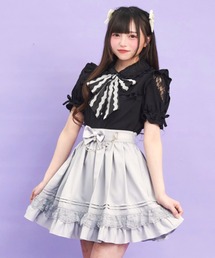 チェーンアクセギャザースカート