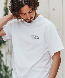 1 mINuTE 1 SECOND ロゴデザイン　半袖　Tシャツ 1minute 1second｜ワンミニットワンセカンドのTシャツ