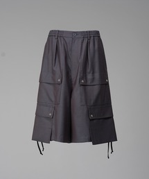 カーゴパンツ（グレー/灰色系・ウール・ニット）ファッション通販
