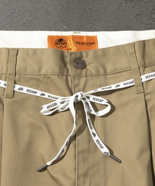 RED KAP(レッドキャップ)の「RED KAP/レッドキャップ 別注 SMU PT-38 2TUCK BAGGY WIDE Western Embroidery TWILL PANTS/刺繍デザイン/バギーパンツ(チノパンツ・メンズ・ベージュ/ブラック・LARGE/MEDIUM)」の5枚目の写真
