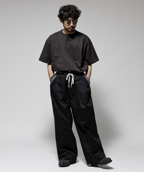 RED KAP(レッドキャップ)の「RED KAP/レッドキャップ 別注 SMU PT-38 2TUCK BAGGY WIDE Western Embroidery TWILL PANTS/刺繍デザイン/バギーパンツ(チノパンツ・メンズ・ベージュ/ブラック・LARGE/MEDIUM)」の16枚目の写真