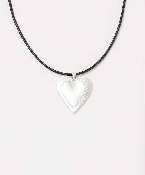 BEAUTY&YOUTH UNITED ARROWS（ビューティーアンドユースユナイテッドアローズ）の「コード×メタルハート チョーカー（ネックレス・レディース・シルバー/ゴールド・FREE）」の12枚目の写真
