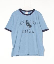 Nudie Jeans | Nudie Jeans/ヌーディージーンズ Ricky 6-66 Ringer T-Shirt / Tシャツ / Bluemelange(Tシャツ/カットソー)