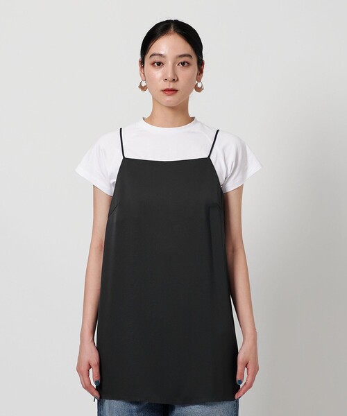 BEAUTY&YOUTH UNITED ARROWS（ビューティーアンドユースユナイテッドアローズ）の「ポリエステルツイル キャミソール（キャミソール・レディース・クリーム/ネイビー/ダークブラウン・FREE）」の10枚目の写真