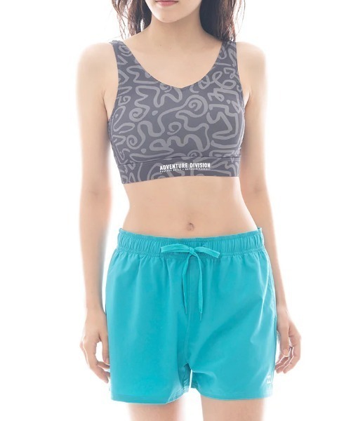 BILLABONG(ビラボン)の「【BILLABONG/ビラボン】25SS SUNSET ARCH BOARDSHORTS/水陸両用ウエストゴム撥水UVストレッチバックプリントロゴボードショーツ・サーフトランクス・バギーショーツ(水着)(水着・レディース・ホワイト/イエロー/ブルー/ブラック・MEDIUM/LARGE)」の9枚目の写真