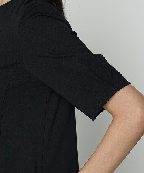 COMME CA（コムサ）の「ハイコンパクトコットンポンチ ワンピース（ワンピース・レディース・ブラック・9号/11号）」の14枚目の写真