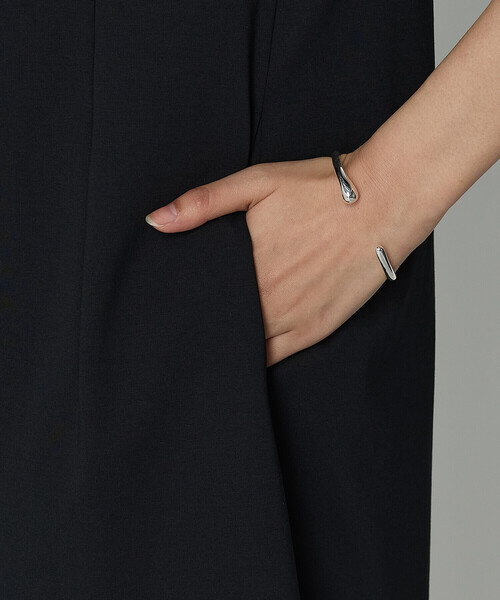 COMME CA（コムサ）の「ハイコンパクトコットンポンチ ワンピース（ワンピース・レディース・ブラック・9号/11号）」の13枚目の写真