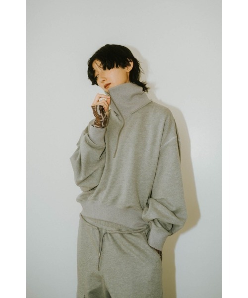 Knuth Marf（クヌースマーフ）の「half zip sweat tops(unisex