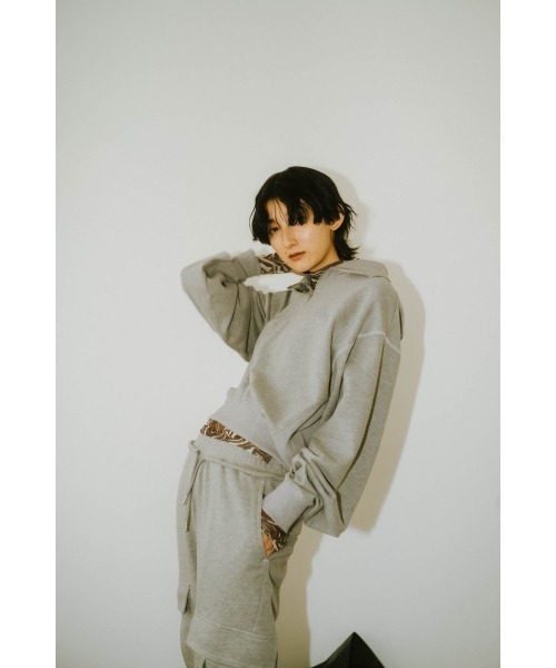 Knuth Marf クヌースマーフ half zip bicolor knit Knuth Marf（クヌースマーフ）の「【Knuth Marf/クヌースマーフ