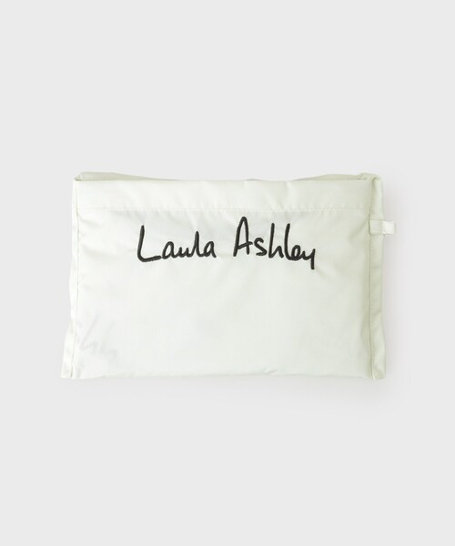 LAURA ASHLEY(ローラアシュレイ)の「【表地撥水】ロンドン柄 レインパッカブルトートバッグ(エコバッグ/サブバッグ・レディース・アイボリー系/ベージュ系その他3/ブルー系その他2/ピンク系その他・00)」の6枚目の写真