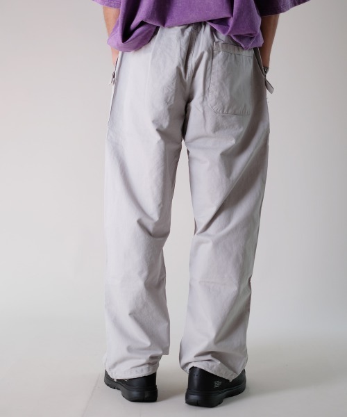rehacer(レアセル)の「R. : Duck Side Line Worker PT(チノパンツ・メンズ・チャコールグレー/グレー/ブラック・MEDIUM/LARGE)」の17枚目の写真