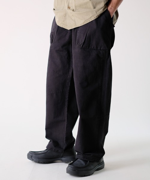 rehacer(レアセル)の「R. : Duck Side Line Worker PT(チノパンツ・メンズ・チャコールグレー/グレー/ブラック・MEDIUM/LARGE)」の12枚目の写真