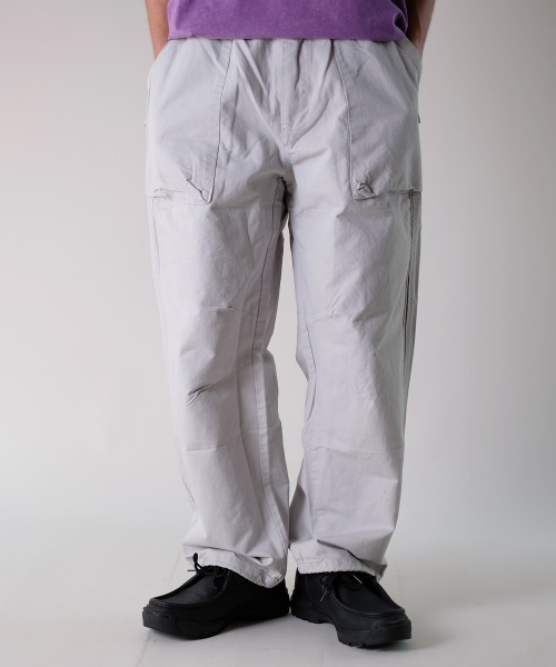 rehacer(レアセル)の「R. : Duck Side Line Worker PT(チノパンツ・メンズ・チャコールグレー/グレー/ブラック・MEDIUM/LARGE)」の13枚目の写真