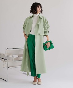 【即完売の緑】REVERSIBLE STAND COLLAR COAT REVERSIBLE STAND COLLAR COAT（その他アウター）｜Ameri（アメリ）の