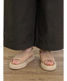 Samansa Mos2（サマンサ モスモス）の「ジュートサンダル（サンダル）」