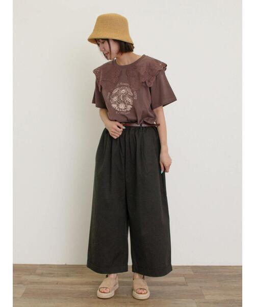 Samansa Mos2（サマンサ モスモス）の「ジュートサンダル（サンダル・レディース・ブラウン/ベージュ・S/M/L/XL）」の8枚目の写真