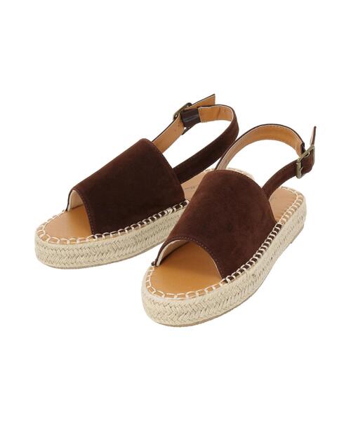 Samansa Mos2（サマンサ モスモス）の「ジュートサンダル（サンダル・レディース・ブラウン/ベージュ・S/M/L/XL）」の9枚目の写真