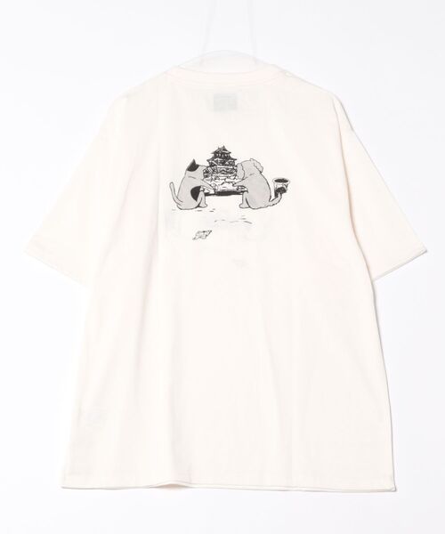PANHARD(パンハード)の「アソートプリントTEE B(M1)(Tシャツ/カットソー・メンズ・ホワイト系1/サックスブルー/ホワイト系2/ホワイト系3/ブラック系2/イエロー/ライトグレー/ブラック系1・MEDIUM/LARGE/X-LARGE)」の9枚目の写真