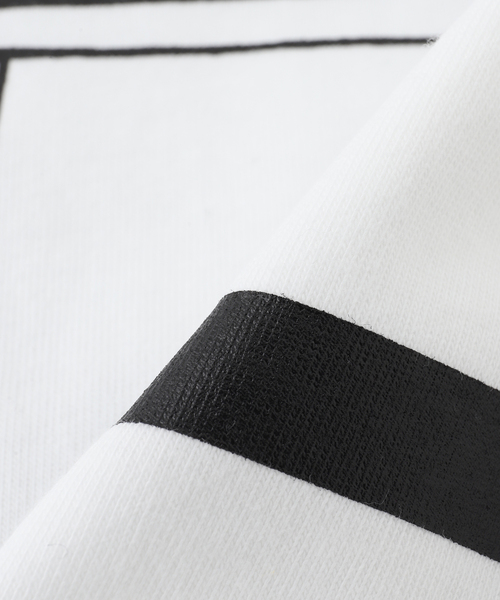 m's braque（エムズブラック）の「m’s braque (エムズ ブラック) Printed Tシャツ Stores（Tシャツ/カットソー・メンズ・ブラック/ホワイト/イエロー・MEDIUM/LARGE）」の6枚目の写真