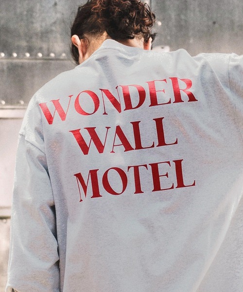 WONDER WALL MOTEL(ワンダーウォールモーテル)の「mlt5273- WWM 7oz L-SL T カットソー(Tシャツ/カットソー・メンズ・トップグレー/ホワイト/ブラック・M/L/XL/XXL)」の21枚目の写真