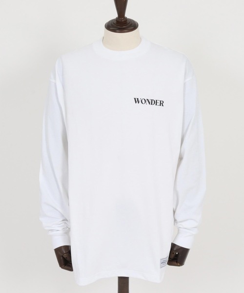 WONDER WALL MOTEL(ワンダーウォールモーテル)の「mlt5273- WWM 7oz L-SL T カットソー(Tシャツ/カットソー・メンズ・トップグレー/ホワイト/ブラック・M/L/XL/XXL)」の14枚目の写真