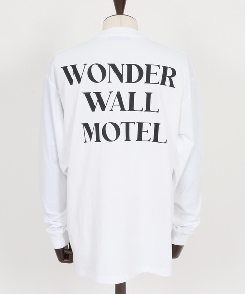 WONDER WALL MOTEL(ワンダーウォールモーテル)の「mlt5273- WWM 7oz L-SL T カットソー(Tシャツ/カットソー・メンズ・トップグレー/ホワイト/ブラック・M/L/XL/XXL)」の15枚目の写真