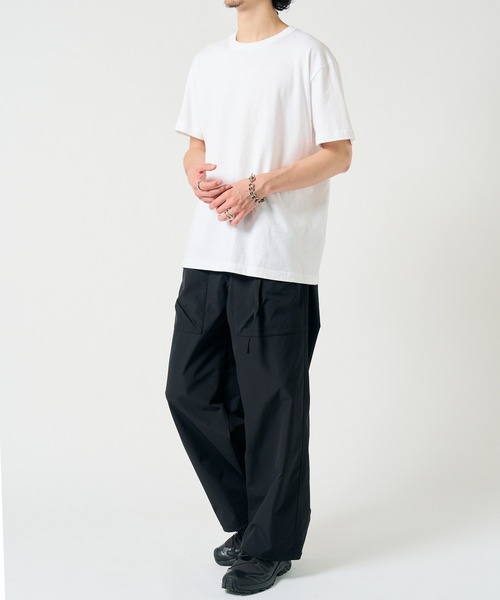 CONTACT(コンタクト)の「【CONTACT】ウェービングベルト ワイドストレートパンツ052230(その他パンツ・メンズ・ブラック/カーキ・M/LL/L)」の6枚目の写真