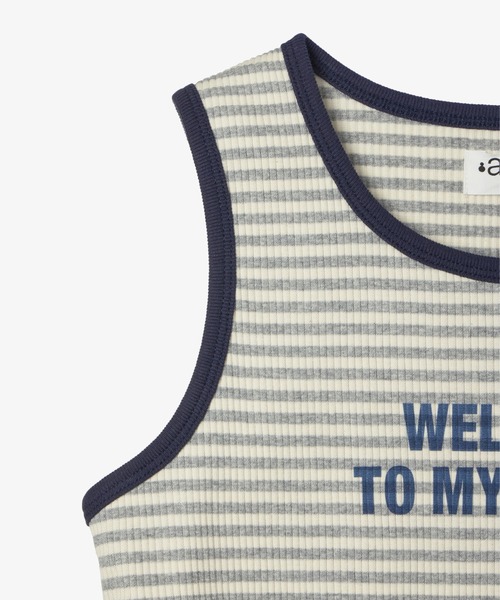aeae（エーイーエーイー）の「WELCOME TO MY HOUSE SLEEVELESS（Tシャツ/カットソー・レディース・レッド/スカイブルー/グレー・FREE）」の7枚目の写真