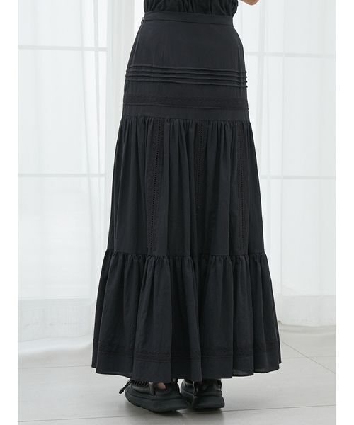 新作新品タグ付き　スナイデル♡ コットンレースミニスカート セール】コットンレーススカート（スカート）｜SNIDEL