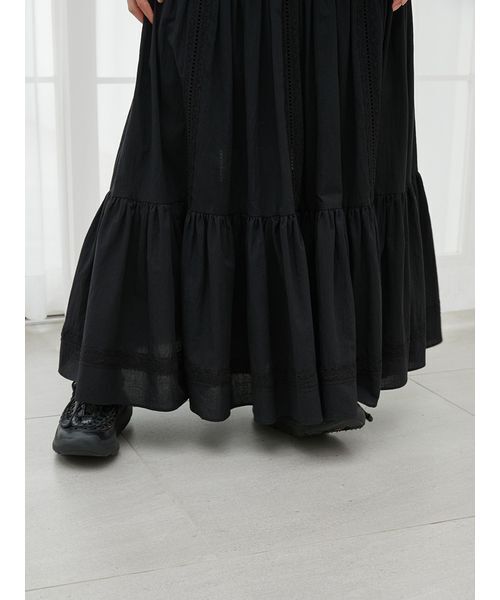 コットンレーススカート（スカート）｜SNIDEL（スナイデル）の