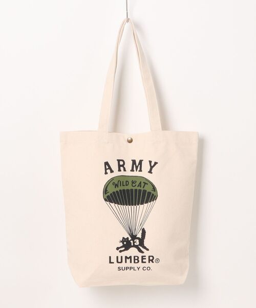 Revo.（レボ）の「『LUMBER ランバー』アソート グラフィックプリント キャンバス トートバッグ（トートバッグ・レディース・アイボリー系2/アイボリー系3/アイボリー系4/アイボリー系5/アイボリー系/アイボリー系7/アイボリー系9/アイボリー系1/アイボリー系6/アイボリー系8・FREE）」の5枚目の写真