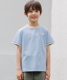 J.PRESS(ジェイプレス)の「【100-130cm】サッカージャージ リブTシャツ(Tシャツ/カットソー)」