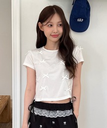 プチリボンデイリーTシャツ