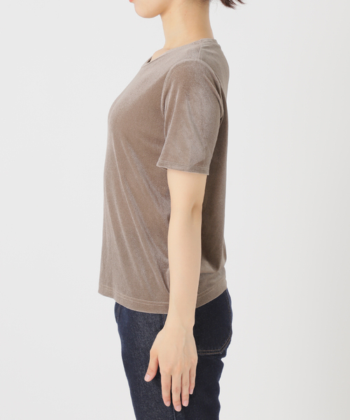 ベロアTシャツ（Tシャツ/カットソー）｜SLOBE IENA