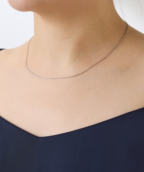 PAPILLONNER(パピヨネ)の「アジャストステンレスネックレス(ネックレス・レディース・シルバー/ゴールド・FREE)」の3枚目の写真