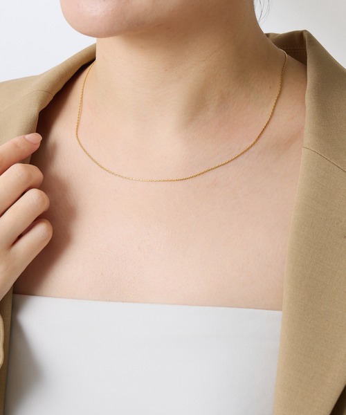 PAPILLONNER(パピヨネ)の「アジャストステンレスネックレス(ネックレス・レディース・シルバー/ゴールド・FREE)」の5枚目の写真