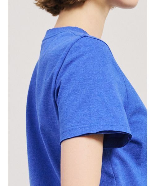 SORIN(ソリン )の「【SALE本日4/19販売終了】MASCULINE Cut-off Print T-shirt/マスキュリン カットオフプリントTシャツ(Tシャツ/カットソー・レディース・ブラック/ライトグレー/ダークブルー・38)」の16枚目の写真