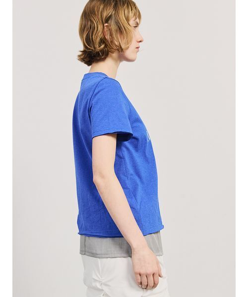 SORIN(ソリン )の「【SALE本日4/19販売終了】MASCULINE Cut-off Print T-shirt/マスキュリン カットオフプリントTシャツ(Tシャツ/カットソー・レディース・ブラック/ライトグレー/ダークブルー・38)」の17枚目の写真