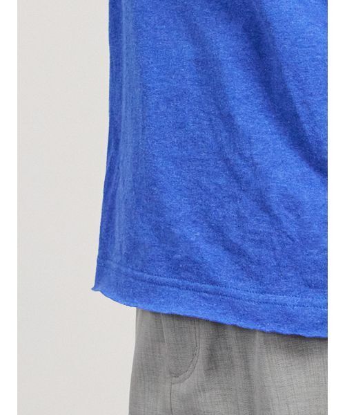 SORIN(ソリン )の「【SALE本日4/19販売終了】MASCULINE Cut-off Print T-shirt/マスキュリン カットオフプリントTシャツ(Tシャツ/カットソー・レディース・ブラック/ライトグレー/ダークブルー・38)」の18枚目の写真