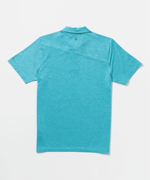VOLCOM(ボルコム)の「【VOLCOM/ボルコム】Hodad Polo Short Sleeve/ワンポイントロゴ半袖ポロシャツ(ポロシャツ・メンズ・ライトブルー・SMALL/MEDIUM/LARGE/X-LARGE)」の2枚目の写真