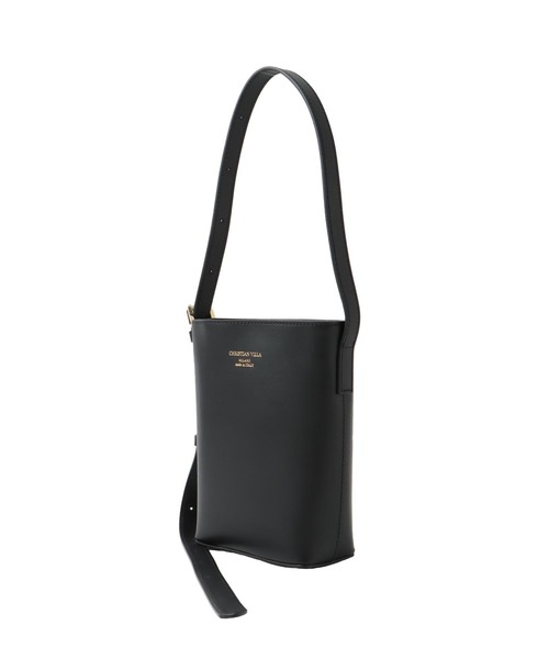 CHRISTIAN VILLA（クリスチャンヴィラ）の「CHRISTIAN VILLA / one hand shoulder bag(ワンハンドショルダーバッグ 6305)（ショルダーバッグ・レディース・キャメル/ブラック・FREE）」の3枚目の写真