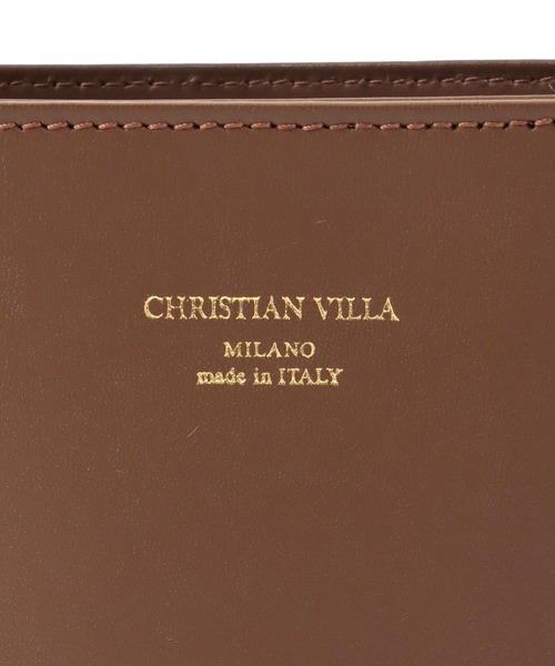 CHRISTIAN VILLA（クリスチャンヴィラ）の「CHRISTIAN VILLA / one hand shoulder bag(ワンハンドショルダーバッグ 6305)（ショルダーバッグ・レディース・キャメル/ブラック・FREE）」の10枚目の写真