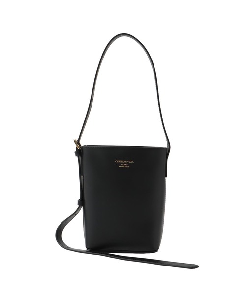 CHRISTIAN VILLA（クリスチャンヴィラ）の「CHRISTIAN VILLA / one hand shoulder bag(ワンハンドショルダーバッグ 6305)（ショルダーバッグ・レディース・キャメル/ブラック・FREE）」の13枚目の写真