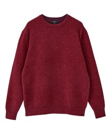 MEN'S BIGI（メンズビギ）の「メランジ調モールニット（ニット/セーター・メンズ）」