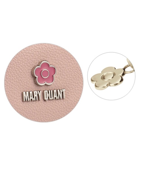 2-5日着 MARY QUANT クリアデイジーピンクロゴ ラウンドポーチ MARY QUANT ONLINE SHOP｜マリークヮントオンラインショップ