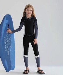 BORA AURA（ボラオーラ）の「BORA AURA ハーフジップオールインワン体型カバー水着（水着・キッズ）」