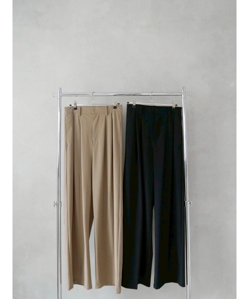 TRUNC（トランクエイティーエイト）の「Ice Touch Wide Pants（その他パンツ・レディース・ブラック/ベージュ・FREE）」の22枚目の写真
